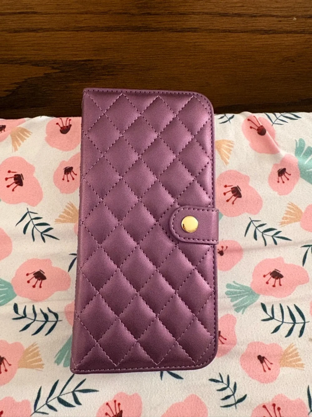 Purple Phone Wallet Case